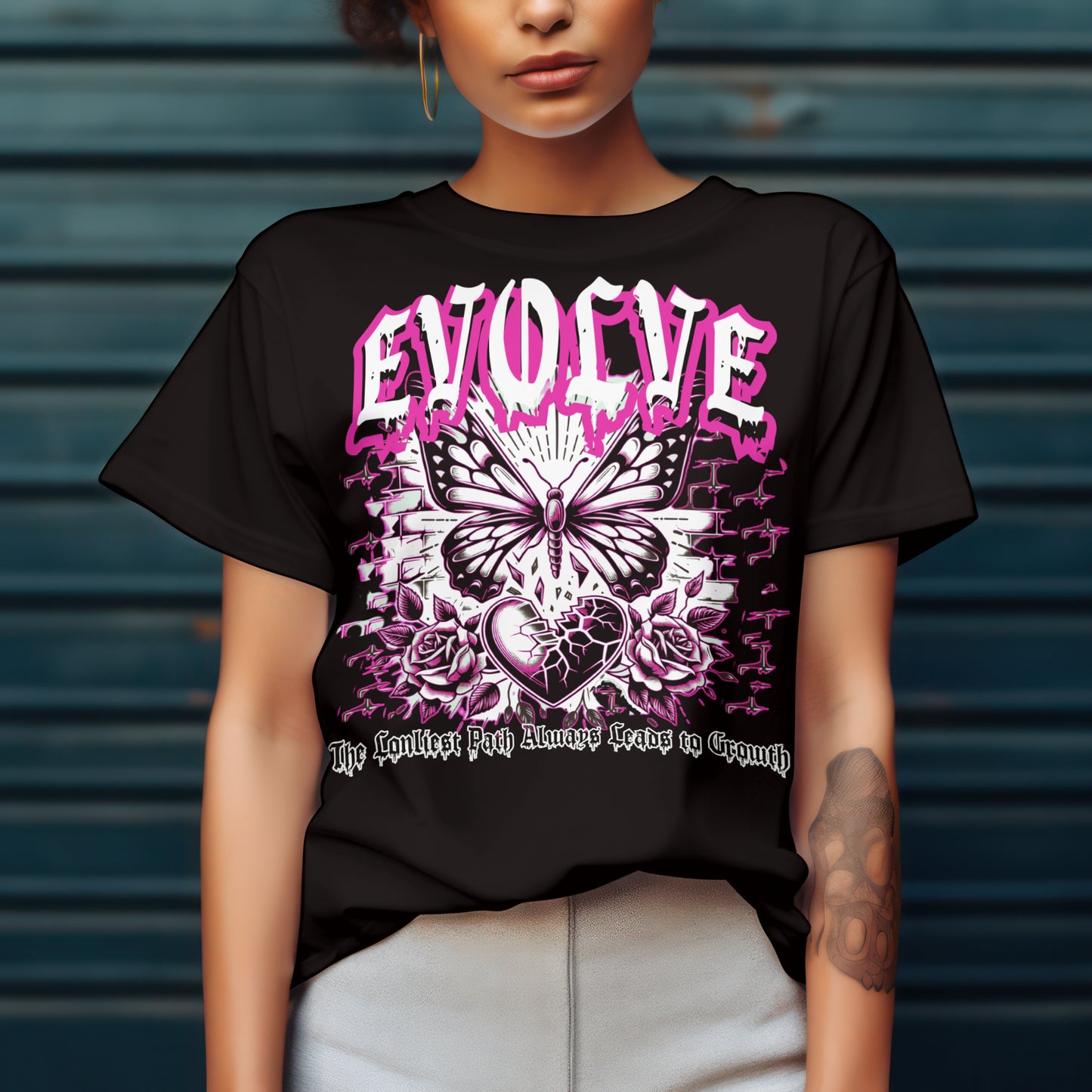 Evolve "The lonliest path always leads to growth"
